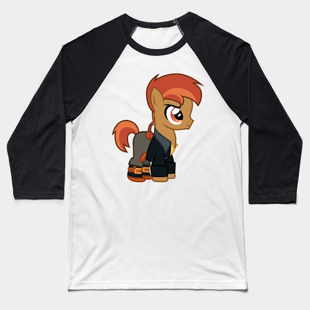 Button Mash as Jim Hawkins Baseball T-Shirt by CloudyGlow